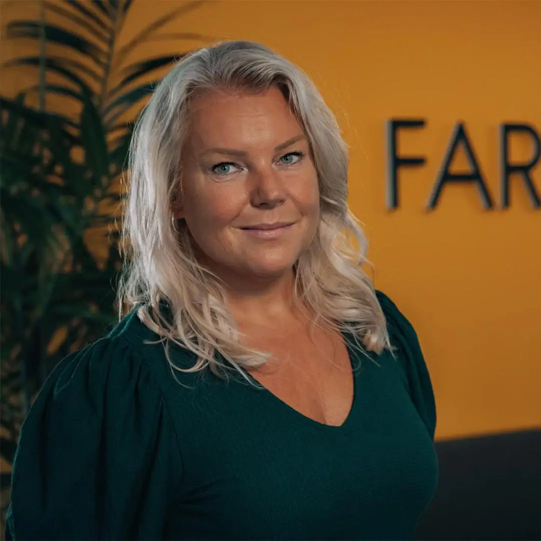 Carina Sjövill, Marknadschef, Farsight Tech Nordic AB